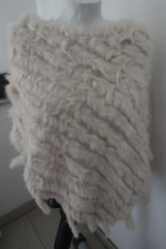 Poncho NEU Pelzponcho Echt