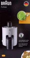 Braun SJ3100 WH PurEase Entsafter weiß OHNE SAFTBEHÄLTER HAT GEBRAUCHSSPUREN