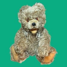 Vintage Hermann Zotty Teddybär  1960er Jahre Mohair, ca. 26 cm