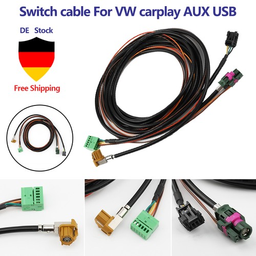 Usb aux kabelsatz für golf - aux, vw