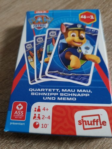 Kartenspiel paw patrol in - paw,