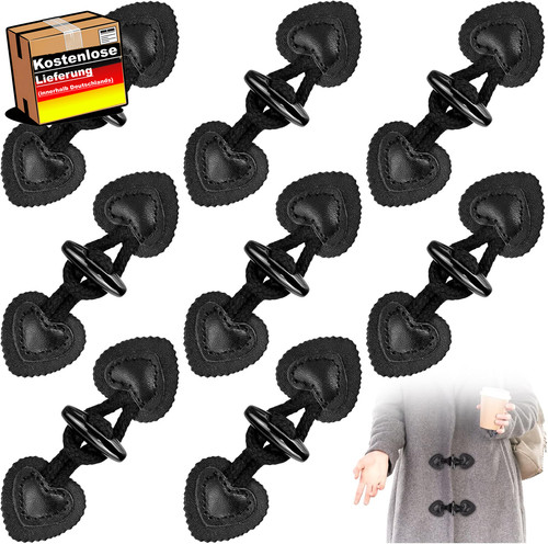 Paar leder knöpfe - 8,