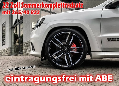 Zoll felgen und - 22, reifen