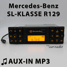 Mercedes R129 Radio Audio 10 BE3100 MP3 AUX-IN Becker Kassettenradio SL-Klasse
