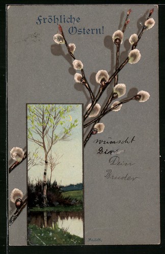 Künstler alfred mailick - künstler-ak,