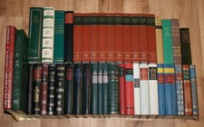 42 Bücher - Romane, Erzählungen, Klassiker, Werke in LEDER gebunden. Paket.