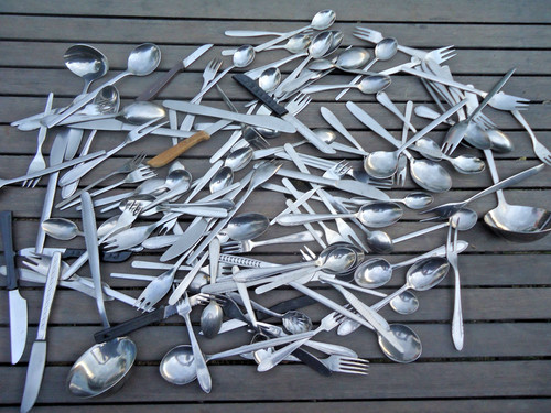 Ddr besteck plastegriff - ddr,