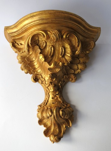 Antik grosse wandkonsole - wandkonsole, holz
