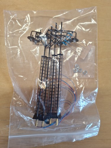 Set gittermastleuchten mit led - set,