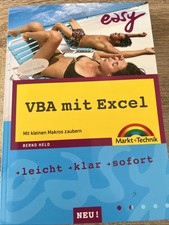 VBA mit Excel: Mit kleinen Makros zaubern (easy) | Buch | 21