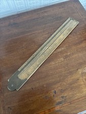 Antiker Buchsbaum Zollstock Z