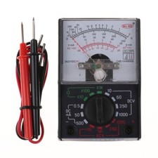 MF-110A AC/DC Analog Multimeter & 2x Prüfstifte Voltmeter Amperemeter Tester