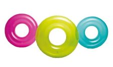 Intex transparent Schwimmring ca. 76 cm Wasserring Badespaß