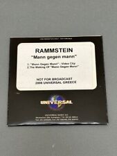 RAMMSTEIN - MANN GEGEN MANN (GREECE-PROMO) DVDr "NEU"
