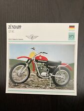 MOTORRAD STECKKARTE Sammlung