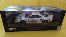 FERRARI F40 Competizione, totip Le Mans LM 1994 Hot Wheels ELITE  1/18 wie neu