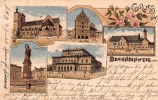 787538) Gruss aus Litho AK