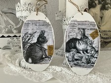 SHABBY Deko  Antikoptik Schild