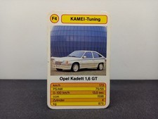 Quartett Einzelkarte Opel