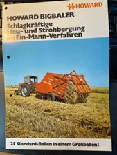 Howard Rotavator Bigbaler Großpackenpresse prospekt