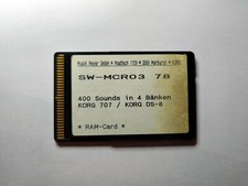 KORG SW-MCR03 78 RAM Card 400