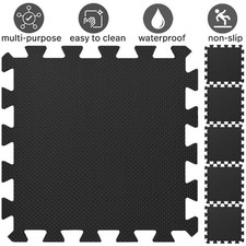 6-90 X BODENSCHUTZ MATTE SCHUTZMATTEN SET FITNESS UNTERLEGMATTE PUZZLEMATTE EVA