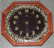 Meister Anker schwere Wanduhr achteckig ca. 33cm Sammler