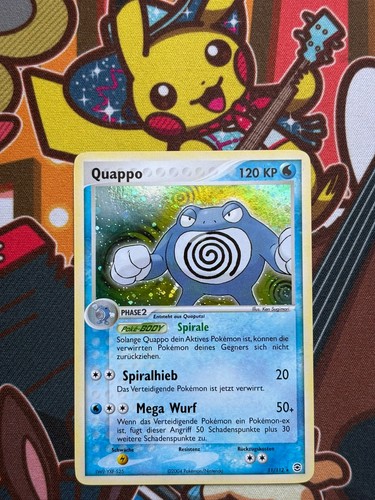 Quappo holo 112 feuerrot - ex,