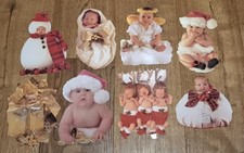 8 Anne Geddes Postkarten Weihnachten