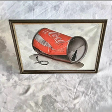 Coca (Cola) Tom Lidell 1981 Coke Can ❤ Spiegel ca.35x22 Pop Art Modern Art 80's