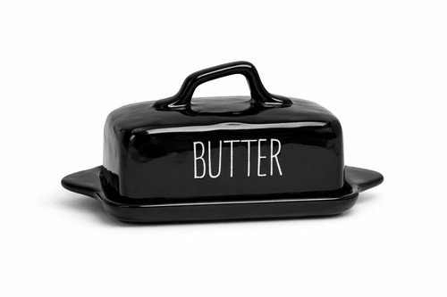Keramik butterdose mit deckel - keramik,