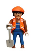 Playmobil Figur Zug Bahnhof