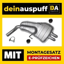 Endschalldämpfer für Rover 75 1.8 Turbo Auspuff K364