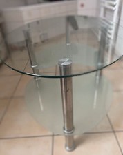 Ovaler Glastisch im sehr guten Zustand