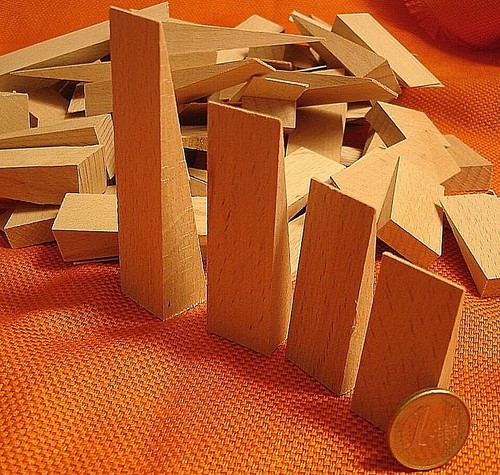 Holzkeile set 4 größen - 75,