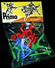 TIM MEE PLAST 6 PIRATEN SEERÄUBER Figuren 60er PRIMO WERBEFIGUREN RARITÄT