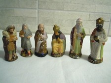 6 alte Krippenfiguren König