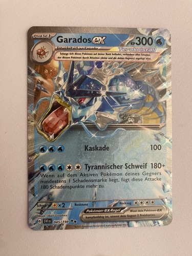 Pokemon karte garados - garados, ex