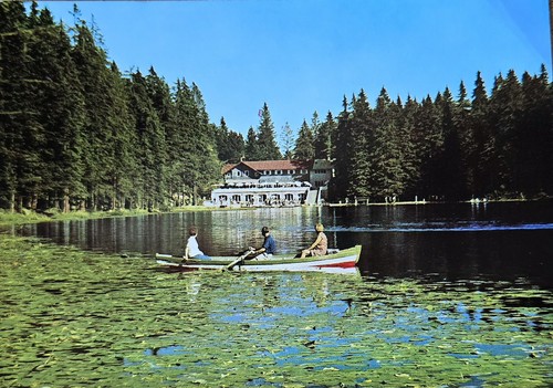 Arbersee seehaus 1970er - seehaus,