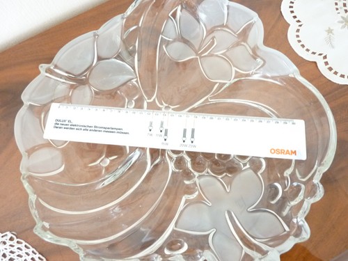 Sehr schwere glasschale cm - schwere, 36