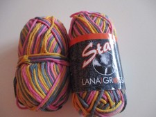 Strickgarn Wollreste bunt