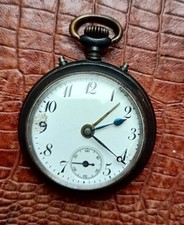 Seltene Alte Junghans Taschenuhr mit Wecker 