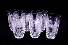 echt Bleikristall 6 Stück