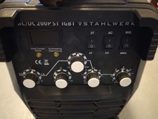 Stahlwerk ARC 200 ST IGBT Schweißgerät ,  WIG , MMA , AC DC , 4T 2T , Alu 