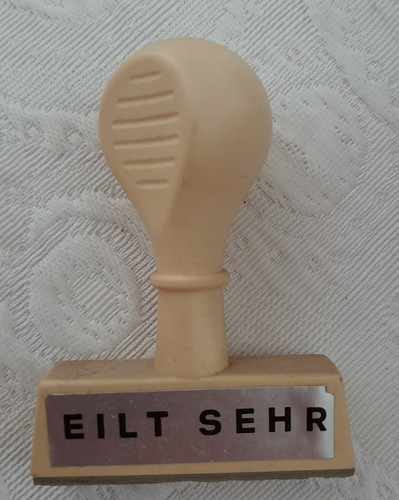 Alter stempel eilt sehr - alter,