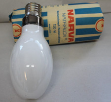 VEB Narva Natralox Natriumdampf-Hochdrucklampe 150W E40 - alter DDR Bestand