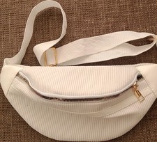 Weiße bauchtasche - weiße,