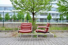 JORGEN KASTHOLM  VINTAGE KUSCH + CO 2x  Stühle / CHAIRS KILL ÄRA 