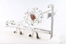 massiver großer alter Ausleger Wandausleger geschmiedet Metall 110cm Hauswand