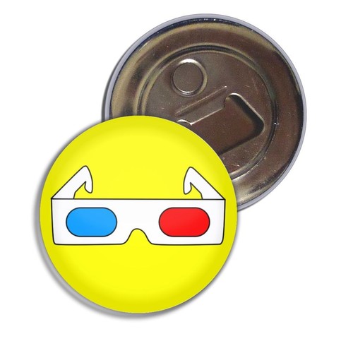 Brille kühlschrankmagnet - 3d,